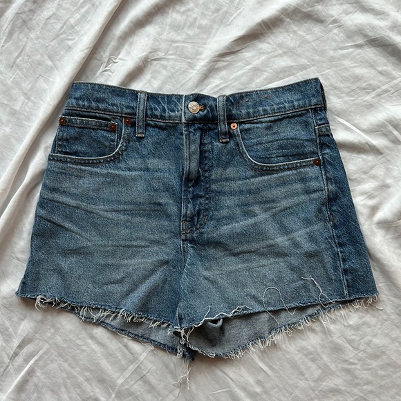 Madewell perfect jean short - Picture 3 of 4
